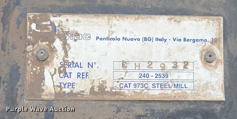 image for item ED2145 2005 Caterpillar 973C track loader