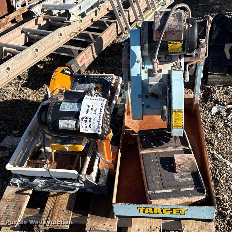 image for item ED4274 (2) masonry saws