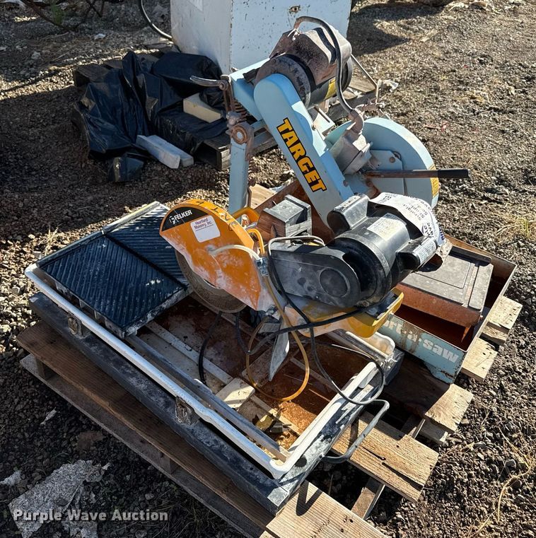 image for item ED4274 (2) masonry saws