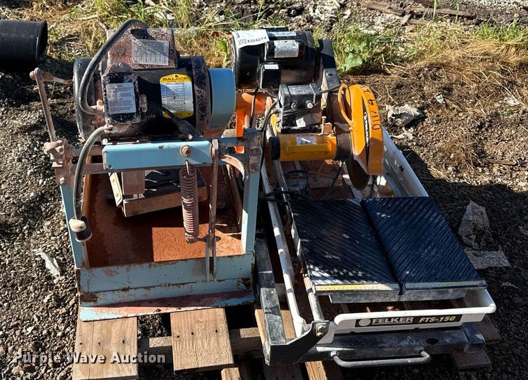 image for item ED4274 (2) masonry saws