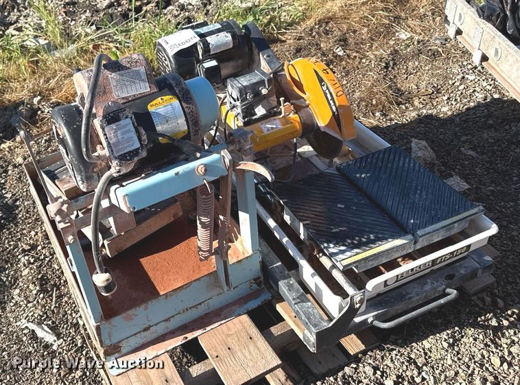 image for item ED4274 (2) masonry saws