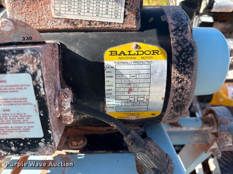 image for item ED4274 (2) masonry saws