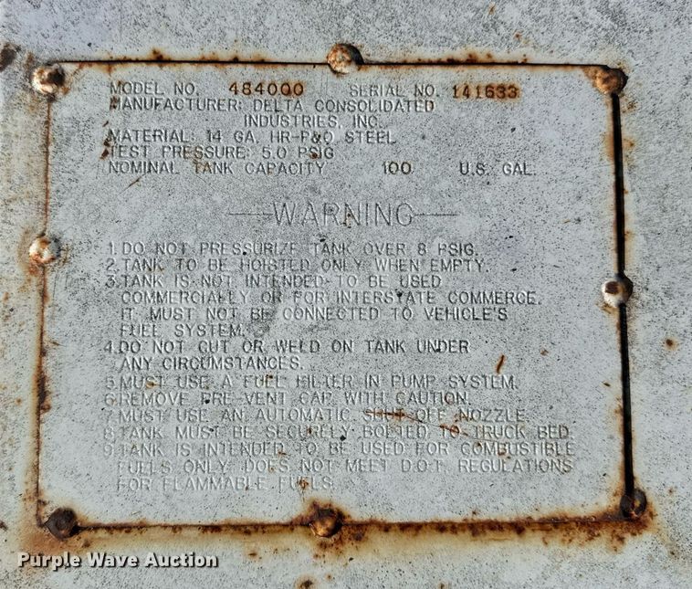 image for item ED4276 Auxiliary fuel tank