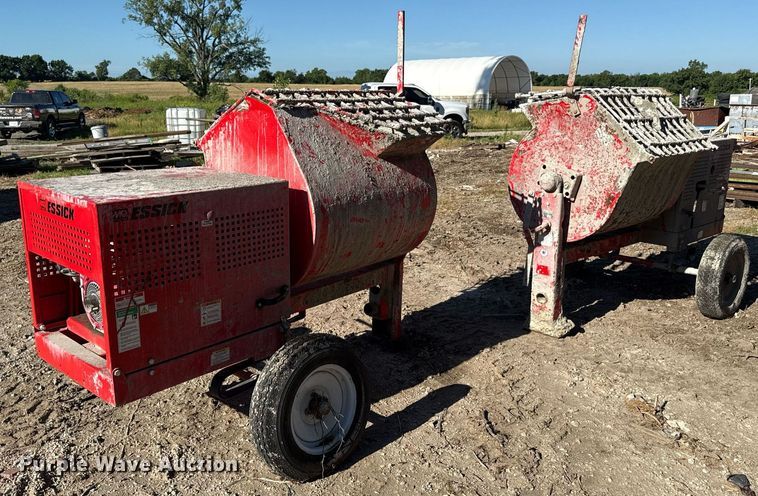 image for item ED4277 (2) Multiquip Essick concrete mixers