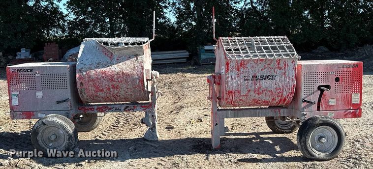 image for item ED4277 (2) Multiquip Essick concrete mixers