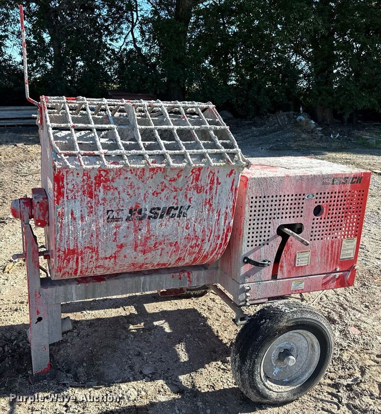 image for item ED4277 (2) Multiquip Essick concrete mixers