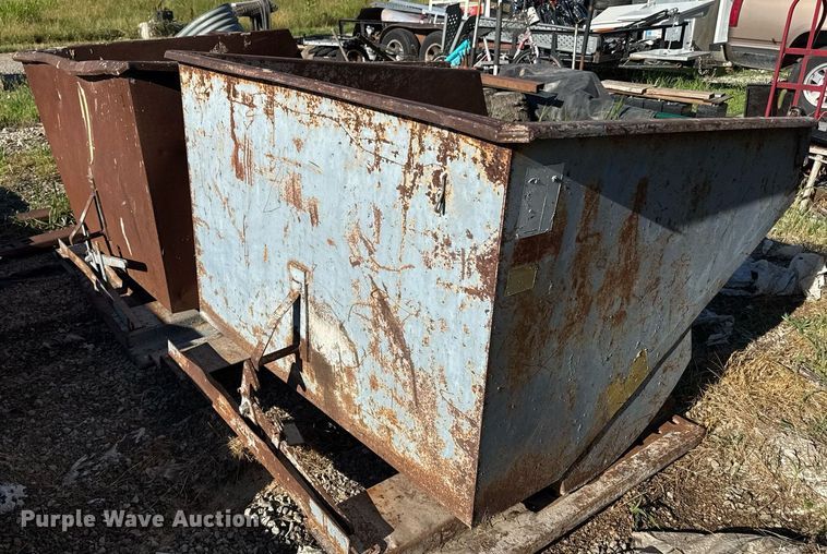 image for item ED4280 (2) dump hoppers