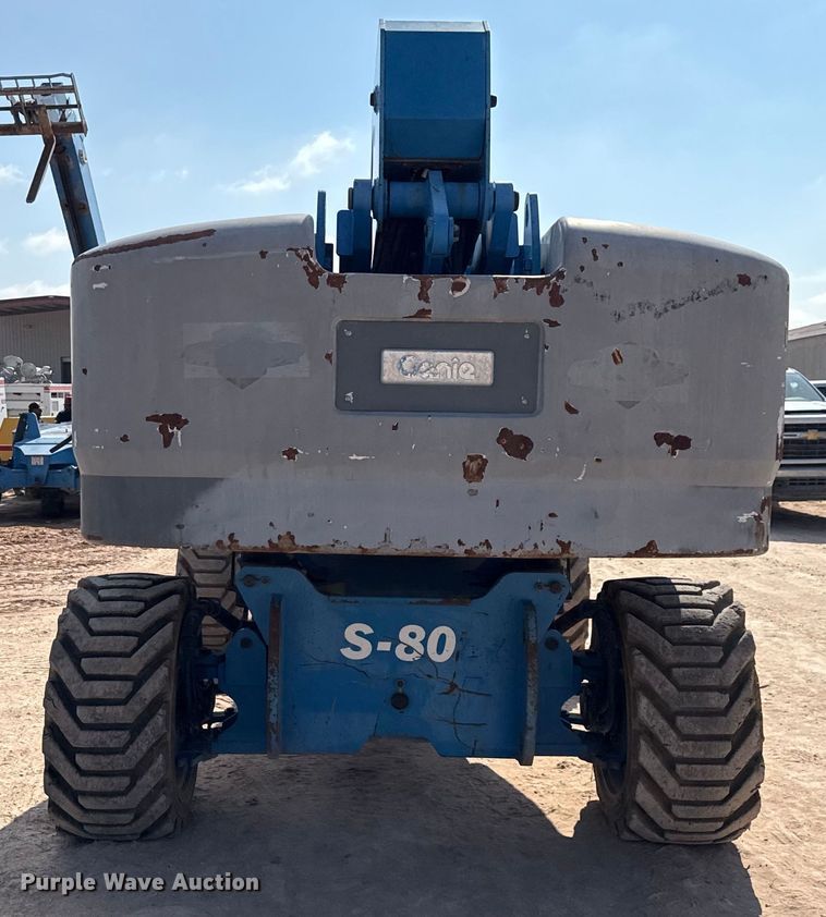 image for item ED5789 2012 Genie S-80X boom lift