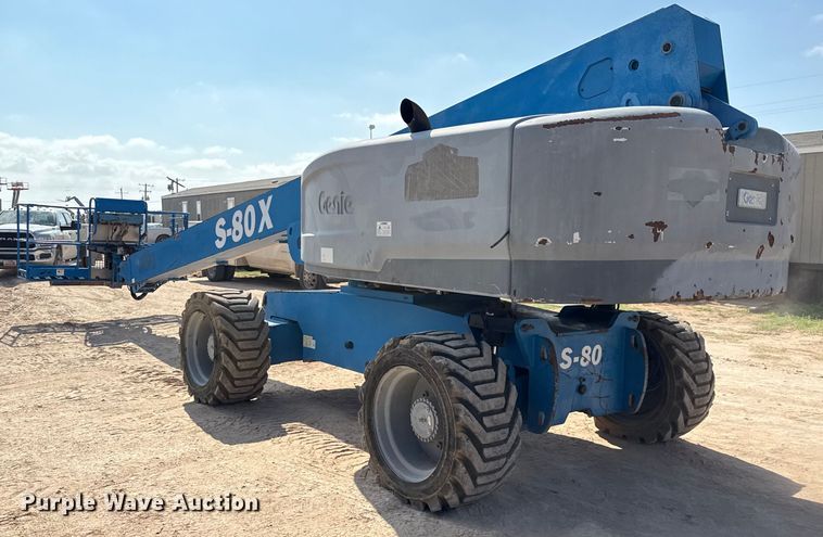 image for item ED5789 2012 Genie S-80X boom lift