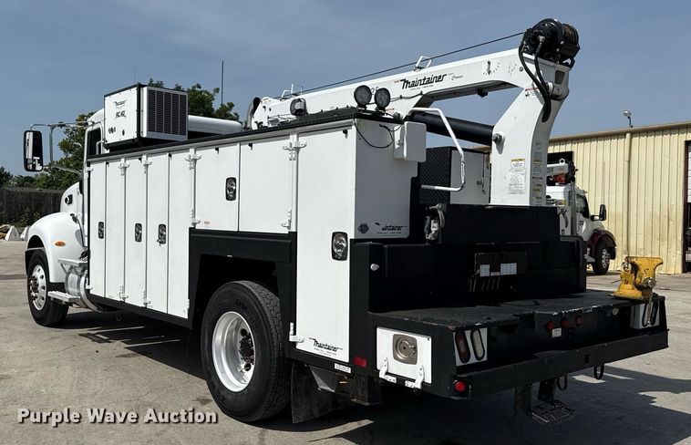 image for item ED5799 2016 Peterbilt 337 crane truck