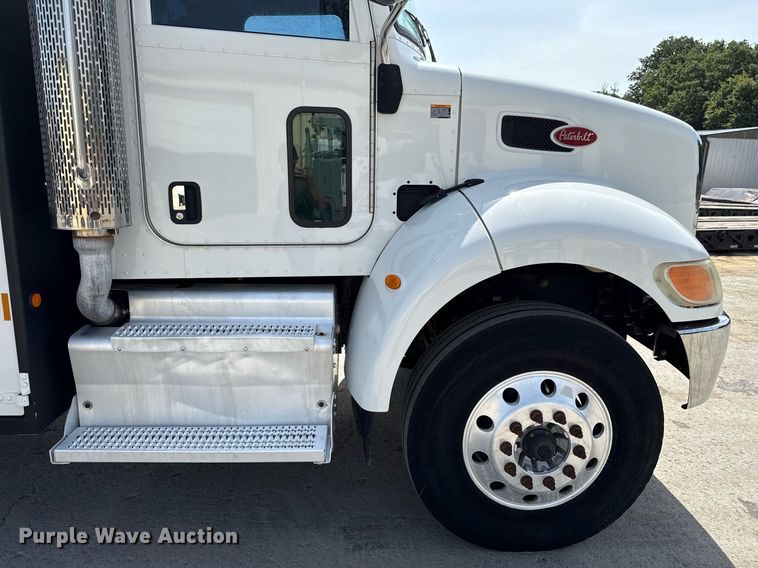 image for item ED5799 2016 Peterbilt 337 crane truck