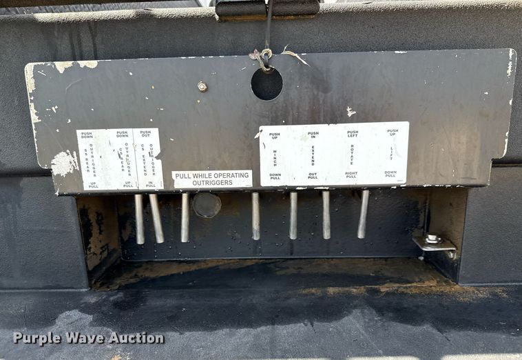 image for item ED5799 2016 Peterbilt 337 crane truck