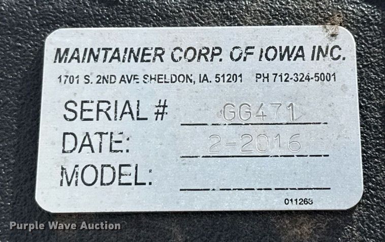 image for item ED5799 2016 Peterbilt 337 crane truck