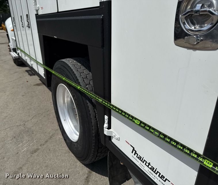 image for item ED5799 2016 Peterbilt 337 crane truck