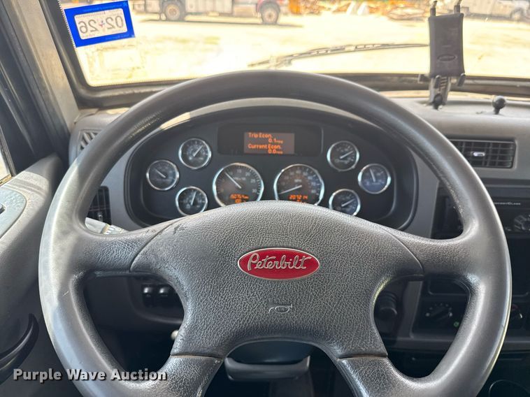 image for item ED5799 2016 Peterbilt 337 crane truck