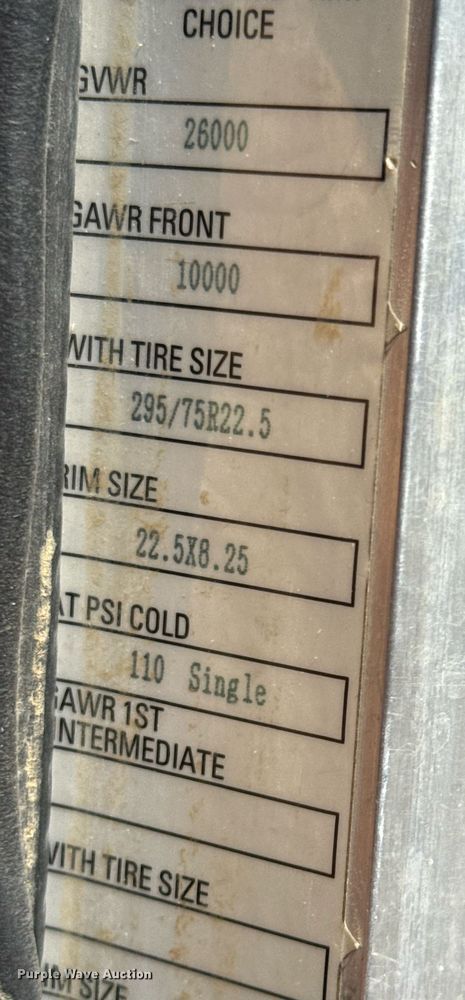 image for item ED5799 2016 Peterbilt 337 crane truck