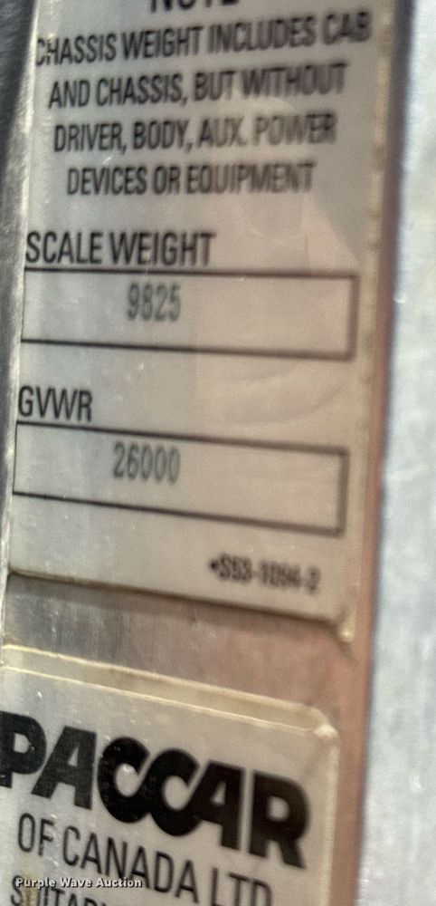 image for item ED5799 2016 Peterbilt 337 crane truck