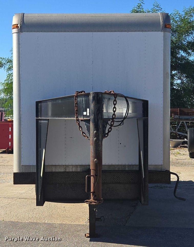 image for item EF1686 2000 Shop built enclosed cargo trailer