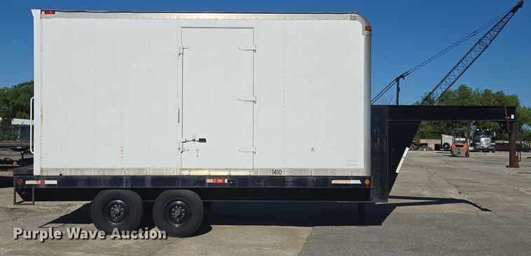image for item EF1686 2000 Shop built enclosed cargo trailer