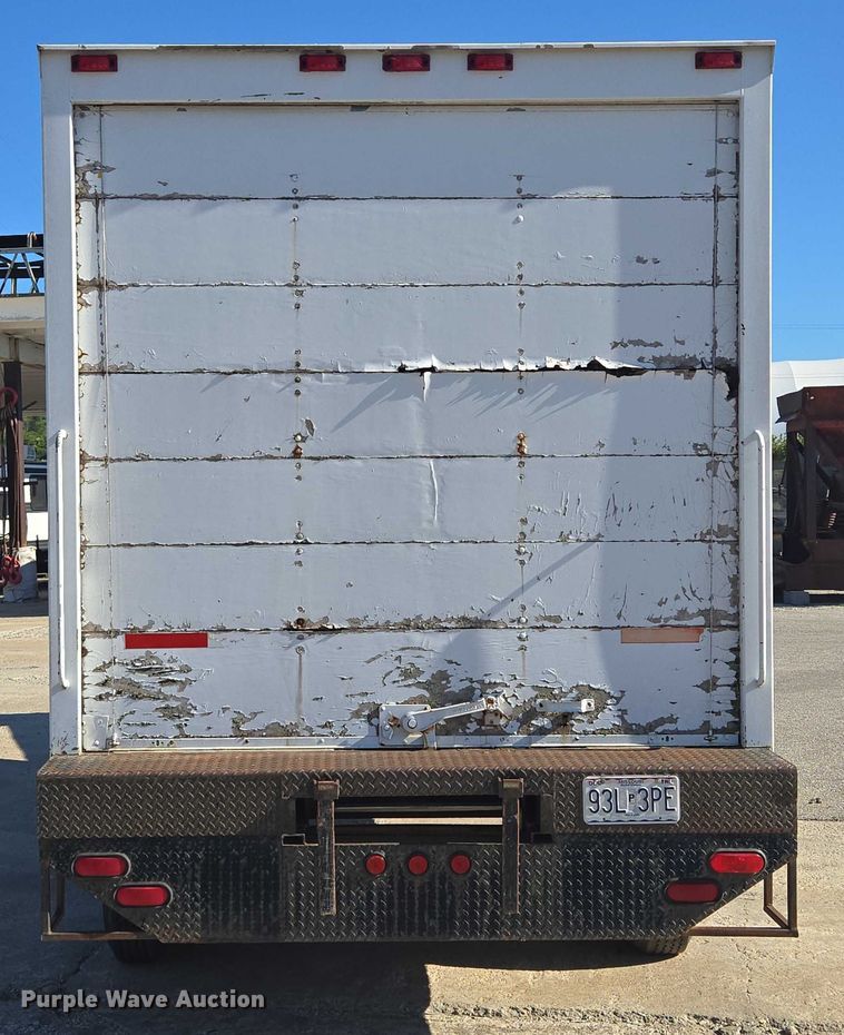 image for item EF1686 2000 Shop built enclosed cargo trailer