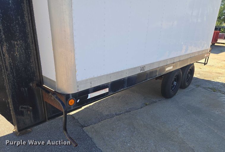 image for item EF1686 2000 Shop built enclosed cargo trailer
