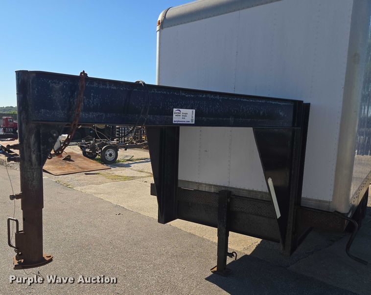 image for item EF1686 2000 Shop built enclosed cargo trailer