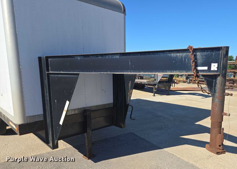 image for item EF1686 2000 Shop built enclosed cargo trailer