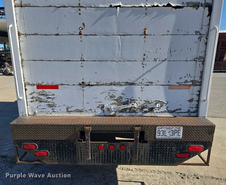 image for item EF1686 2000 Shop built enclosed cargo trailer