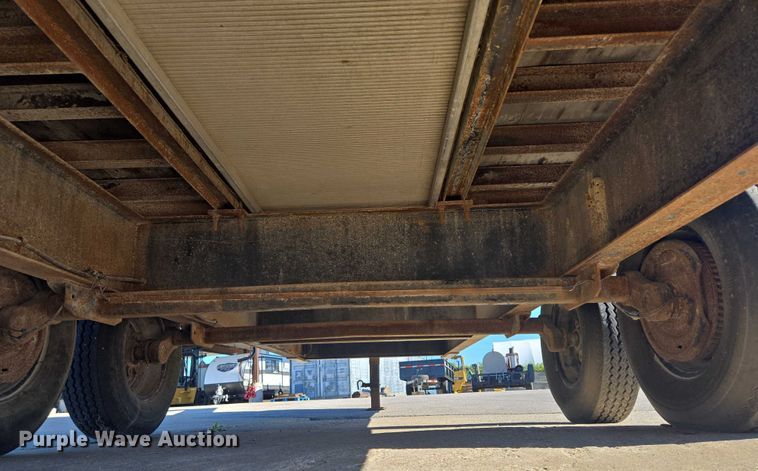 image for item EF1686 2000 Shop built enclosed cargo trailer