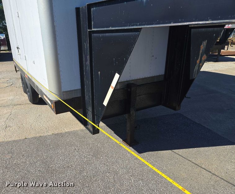 image for item EF1686 2000 Shop built enclosed cargo trailer