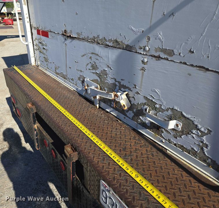 image for item EF1686 2000 Shop built enclosed cargo trailer