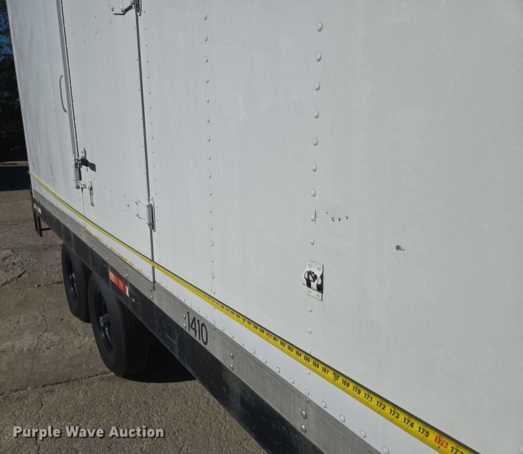 image for item EF1686 2000 Shop built enclosed cargo trailer
