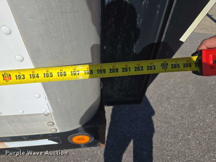 image for item EF1686 2000 Shop built enclosed cargo trailer