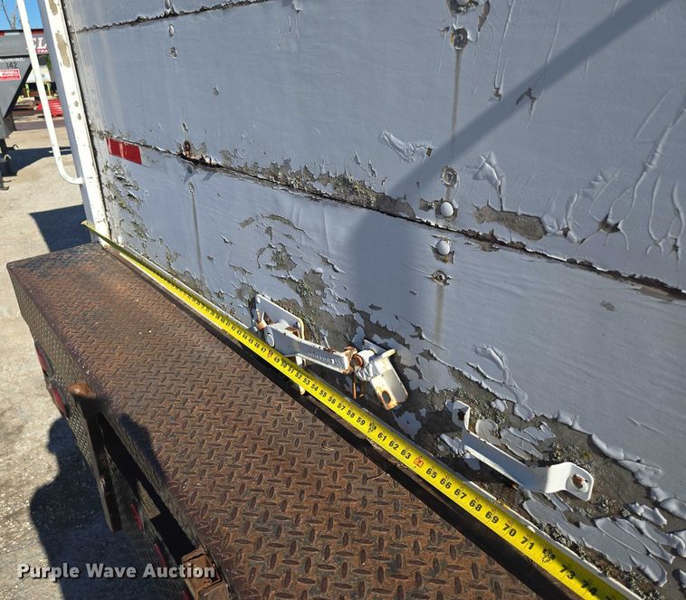 image for item EF1686 2000 Shop built enclosed cargo trailer