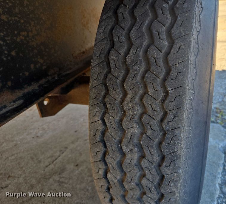 image for item EF1686 2000 Shop built enclosed cargo trailer