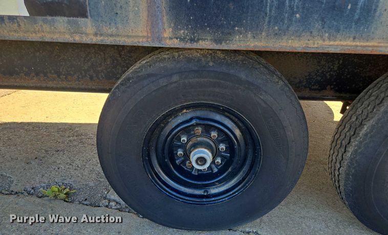 image for item EF1686 2000 Shop built enclosed cargo trailer