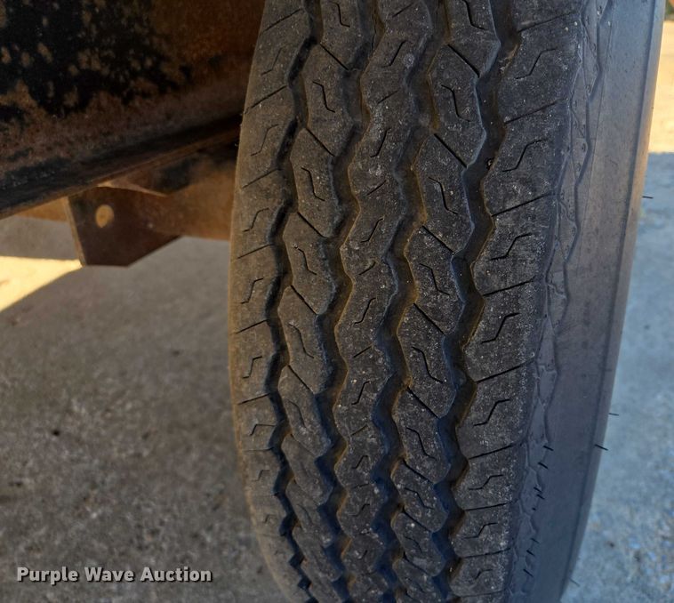 image for item EF1686 2000 Shop built enclosed cargo trailer