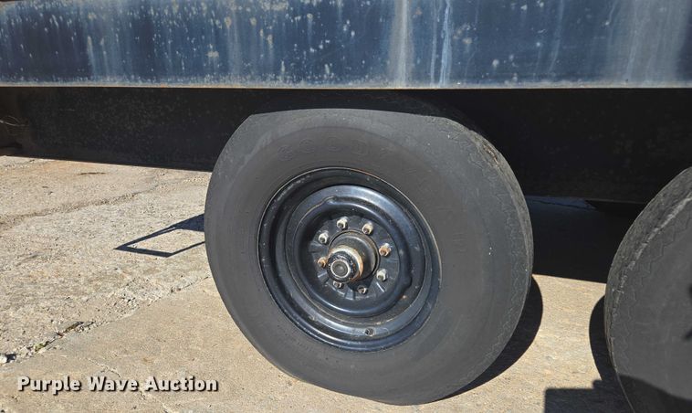 image for item EF1686 2000 Shop built enclosed cargo trailer