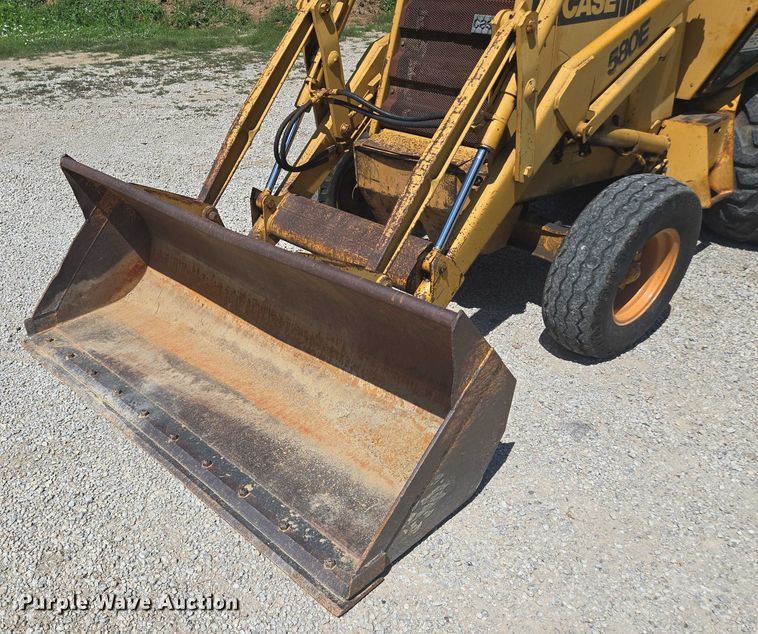 image for item EF1772 1984 Case  580E backhoe