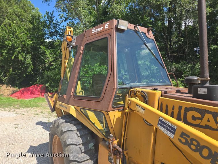 image for item EF1772 1984 Case  580E backhoe