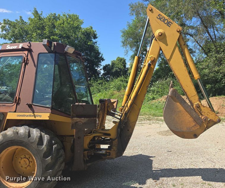 image for item EF1772 1984 Case  580E backhoe