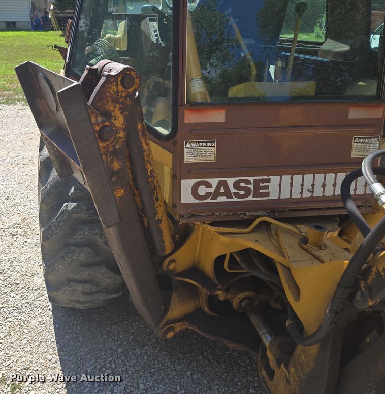 image for item EF1772 1984 Case  580E backhoe