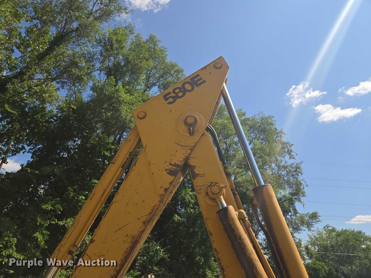 image for item EF1772 1984 Case  580E backhoe