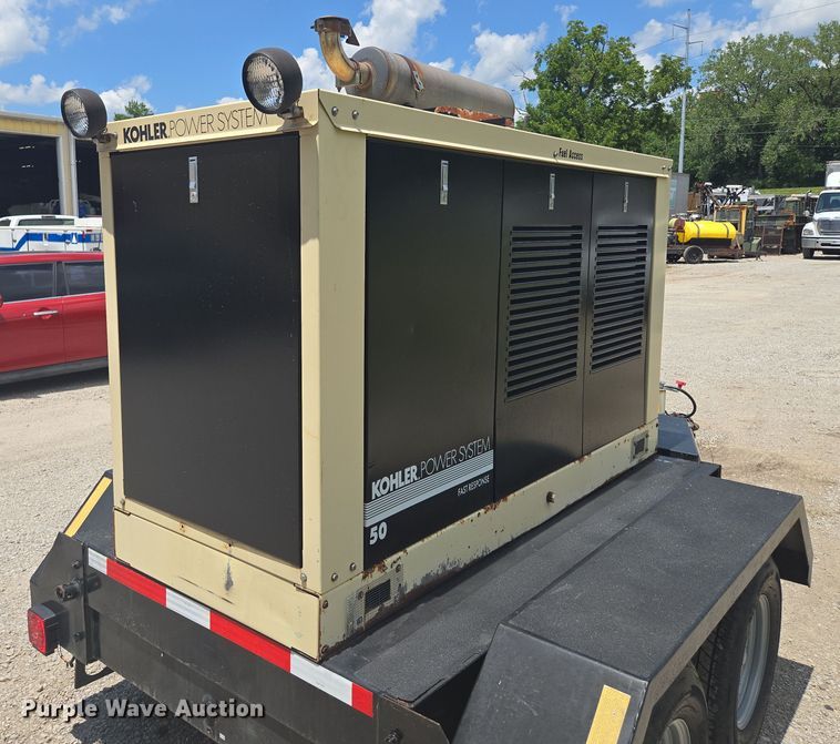 image for item EF1779 2001 Kohler 50RE0ZJ generator