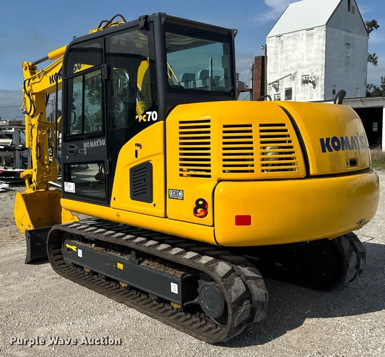 image for item EF2084 Komatsu PC70-8 mini excavator