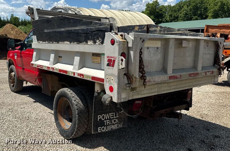 image for item EF2103 2001 Ford F550 dump truck