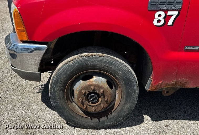 image for item EF2103 2001 Ford F550 dump truck