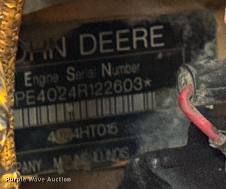 image for item EF2104 2013 John Deere 323DT tracked skid steer loader