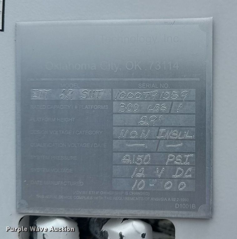 image for item EG5904 2000 Ford F350 Super Duty bucket truck