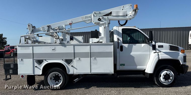 CAMIóN CON CANASTILLA 2005 GMC ALTEC